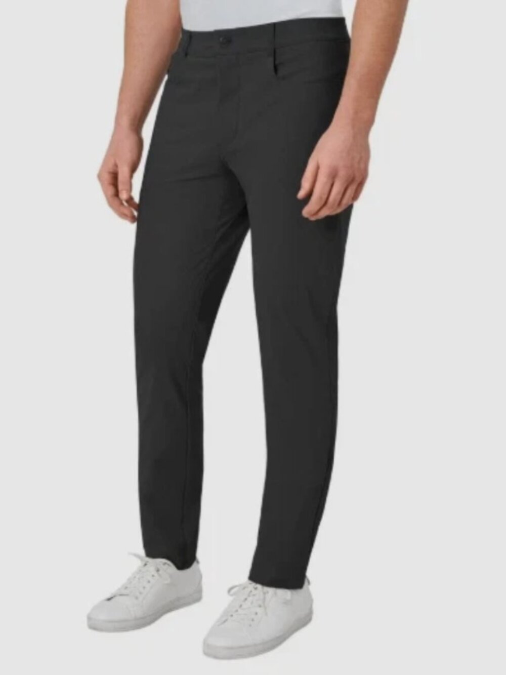 Modern Ambition Men's 5-Pocket Pant Moisture Wicking Fabric Black Size 38x29